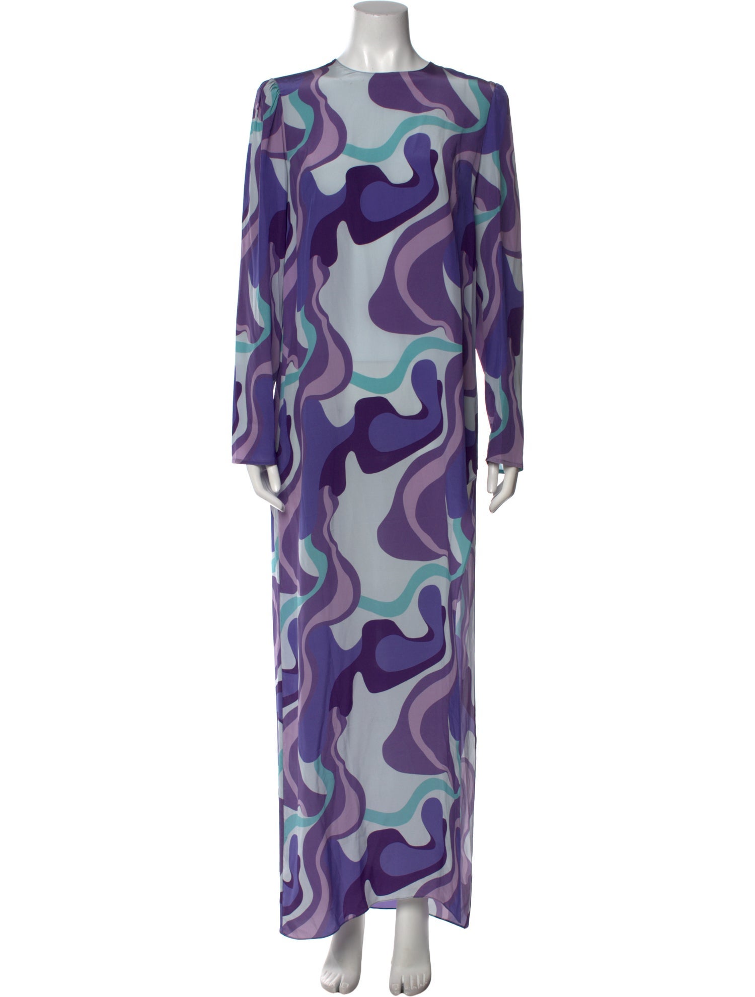 Adriana Degreas Silk Long Dress